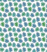 Monstera Leaf Flora