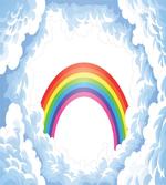 Rainbow Fluffy Clouds