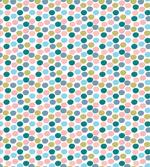 Pastel Big Polka Dots Art