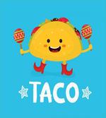 Dancing Funny Taco Cartoon artwork