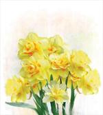 Paint of Daffodils Bouquet