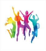 Rainbow Colored Teens