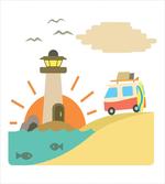 Summer Holiday Cartoon