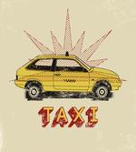 Pop Art Taxi Cab Vintage