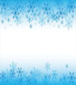 Abstract Snowflakes Cold