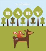 Newborn Welcome Cartoon