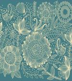 Nostalgic Floral Art