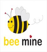 Bee Mine Romantic Cartoon