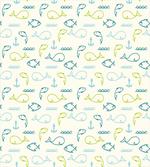 Sketchy Fish in Sea Waves