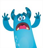 Roaring Monstrous Character