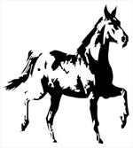 Running Horse Silhouette