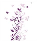 Violet Tree Blossoms