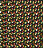 Toucan Birds Hibiscus Leaves