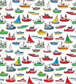 Cartoon Fishing Boats