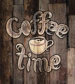 Coffee Time Grunge Back