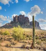 Canyon Cloudy Cliff