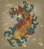 Koi Fish Art