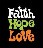 Vintage Faith Love Words