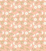 Rhythmic White Cosmos Flower artwork