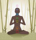 Yoga in Bamboo Stems