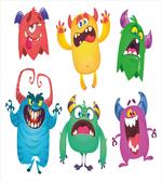 Monsters with Whimsical Face