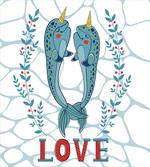 Whales in Love Design