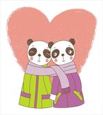 Lovers Holding Hands