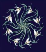 Art Nouveau Floral Design