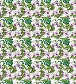 Wild Flowers Fan Palm Leaf