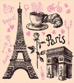 Bakery in Paris Eiffel