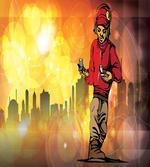 Rap Music City Skyline artwork