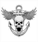 Skull Anchor Eagle
