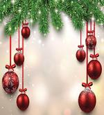 Red Balls Ribbons