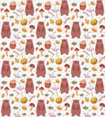 Autumn Forest Wildlife artwork