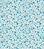 Abstract Mosaic Blue Tones