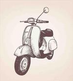 Grunge Retro Bike