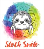 Rainbow Sloth Sketch