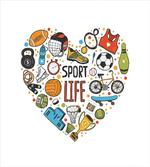 Heart with Sport