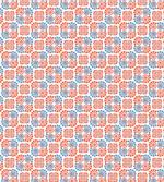 Abstract Bicolour Round Motif