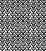 Abstract Romantic Hearts
