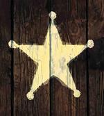 Rustic Wooden Lone Star
