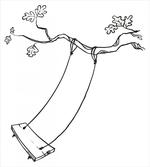 Sketchy Tree Swing Joy artwork