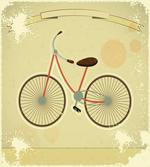 Postcard of Retro Bike