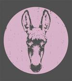 Grunge Look Animal Portrait