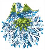 Abstract Bird artwork