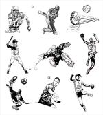 Sports Theme Sketch