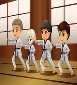 Children Dojo Practice Art