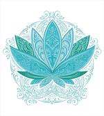 Mehndi Lotus