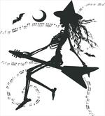 Witch on Guitar