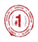 Number Grunge Stamp